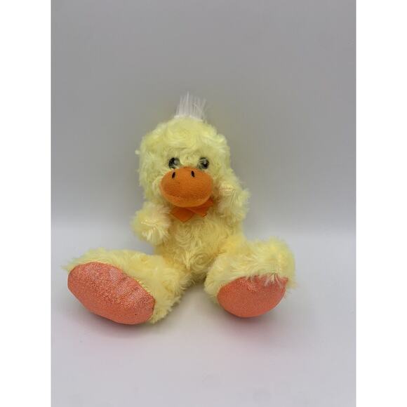 Greenbrier International Yellow Duck 5" Plush Stuffed Animal Toy Cute Cuddly - Picture 1 of 5